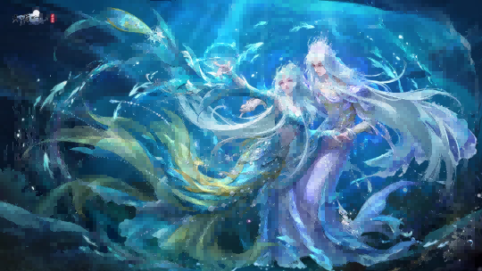 天刀手游S3赛季神池问影可升阶双形态外观首曝！沧溟之主临世，聆听来自深海的龙吟！