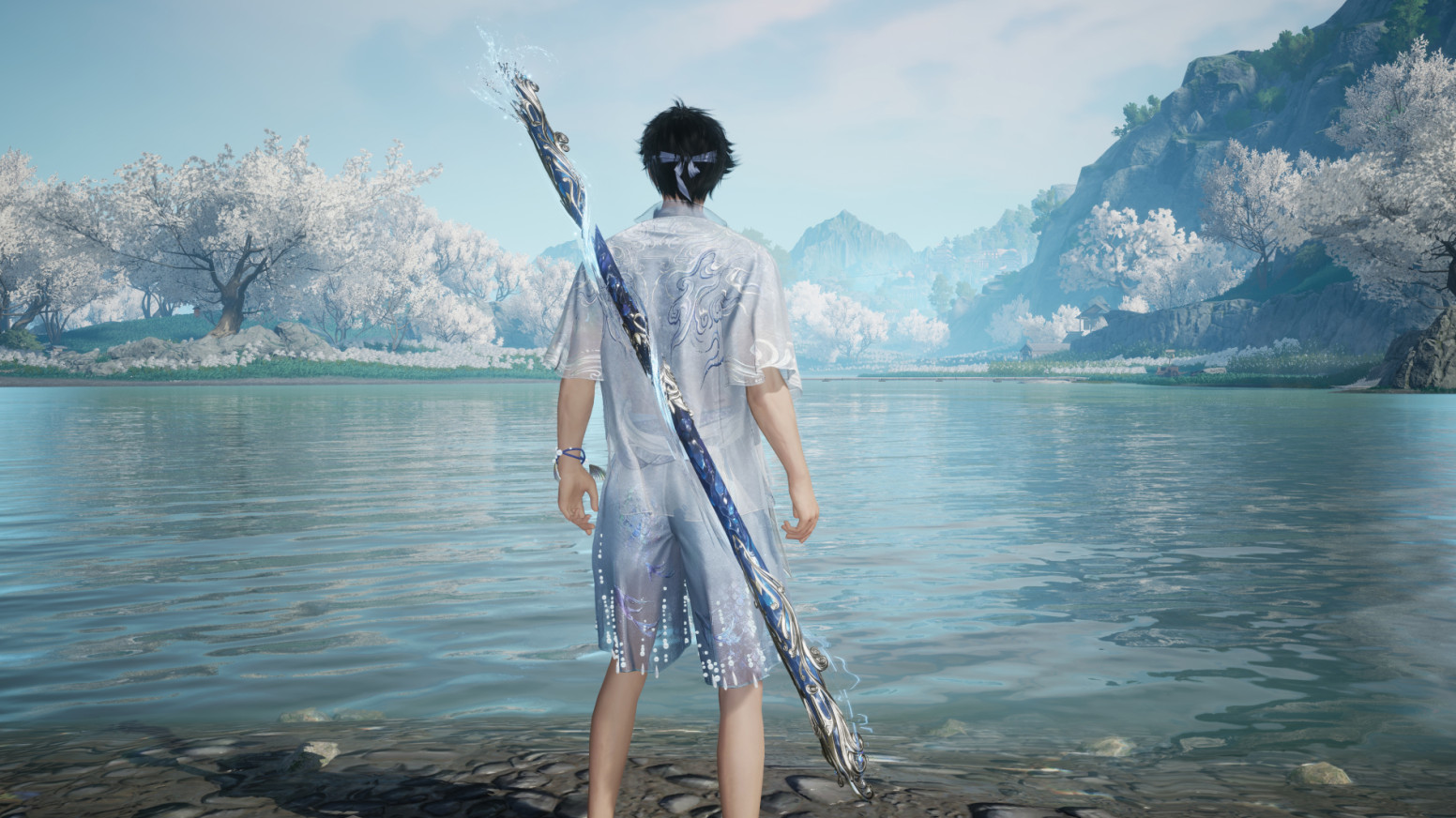 暑气退散！《射雕》夏日武器外观「引沧浪」来袭，江湖秒变海边派对！(图2)