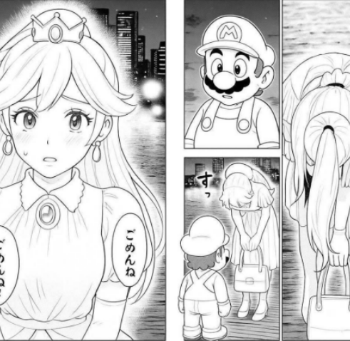 “为爱冲锋”40年的马里奥，终究只能和公主做好朋友吗...(图5)