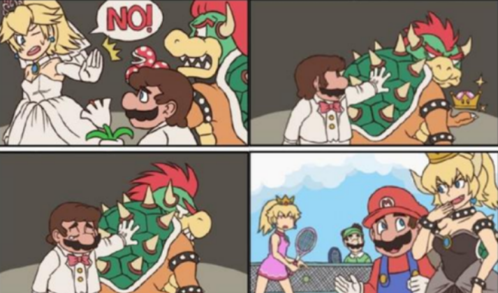 “为爱冲锋”40年的马里奥，终究只能和公主做好朋友吗...(图12)