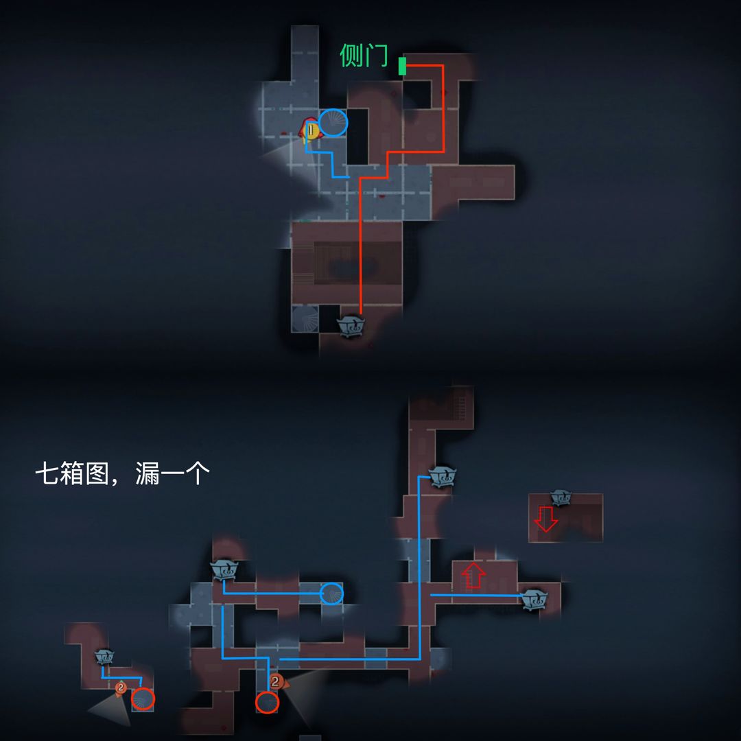 超自然行动组精绝古城极限T型全地图小抄