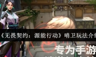 《无畏契约：源能行动》哨卫玩法介绍