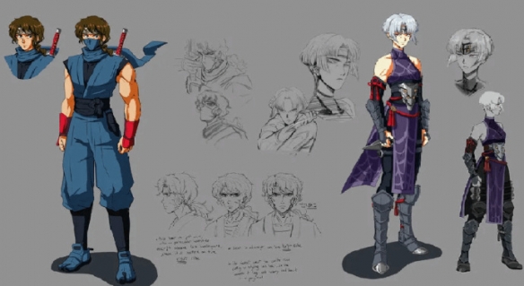 《忍者龙剑传外传：怒之羁绊》美术指导幕后花絮公布(图2)