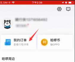 哈啰出行顺风车记录方法(图3)