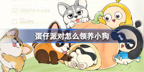 蛋仔派对怎么领养小狗 蛋仔派对小狗领养攻略(图1)