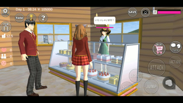 
樱花校园模拟器 无广告版服装解锁