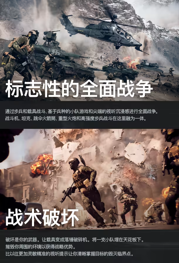 《战地6》游戏特色内容介绍