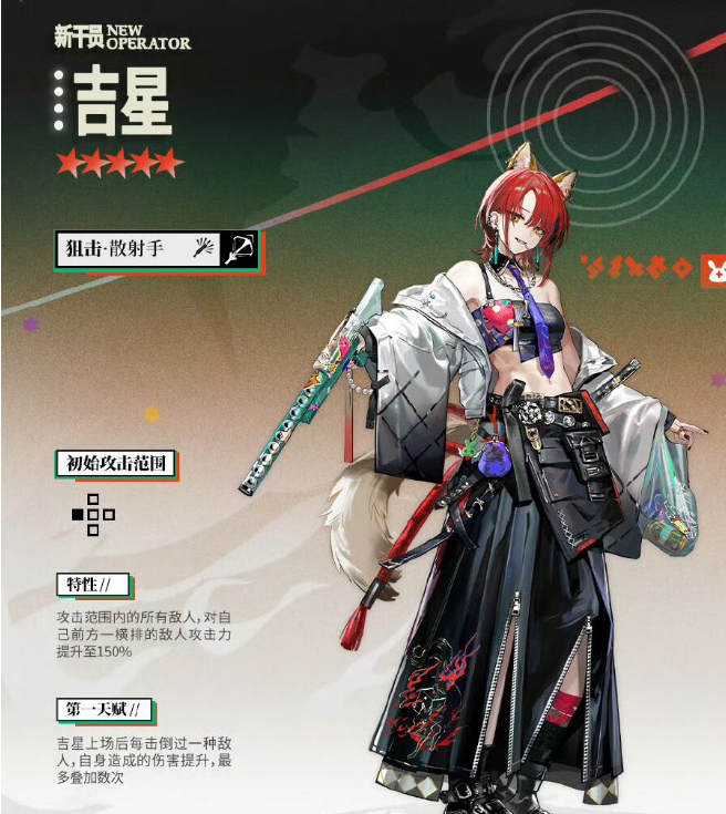 《明日方舟》吉星介绍(图3)