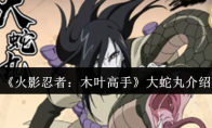 《火影忍者：木叶高手》大蛇丸介绍