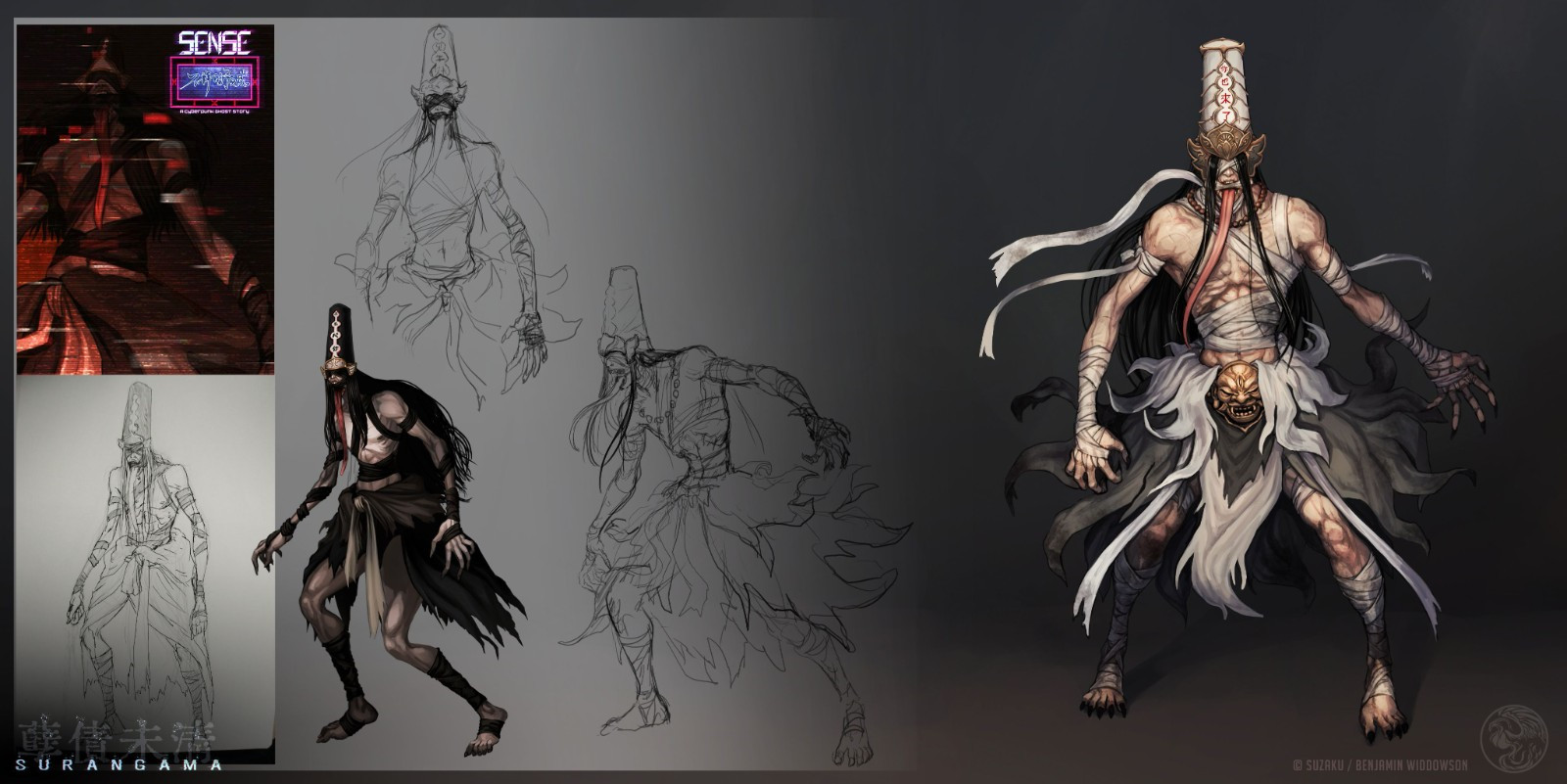 直面地狱！恐怖游戏《SURANGAMA》引入黑白无常