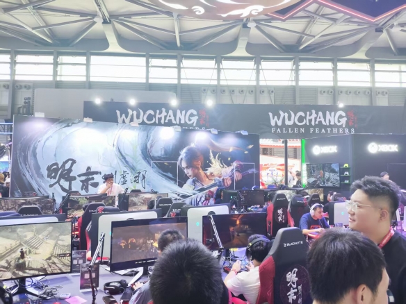 CJ25：边骂边吃？《明末：渊虚之羽》CJ现场异常火爆(图1)