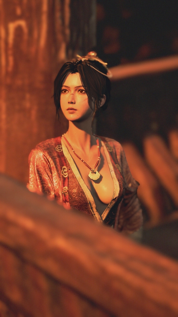 《明末：渊虚之羽》女主性感美图：前凸后翘诱惑拉满！(图3)