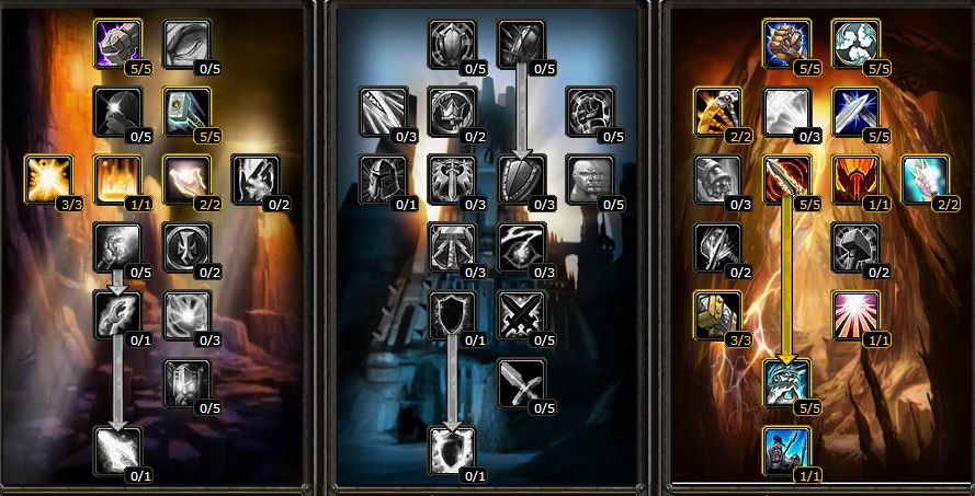 魔兽世界怀旧服骑士练级天赋(图13)