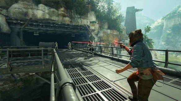 动作冒险游戏《星际大战：亡命之徒》NS2版宣传影片(图5)