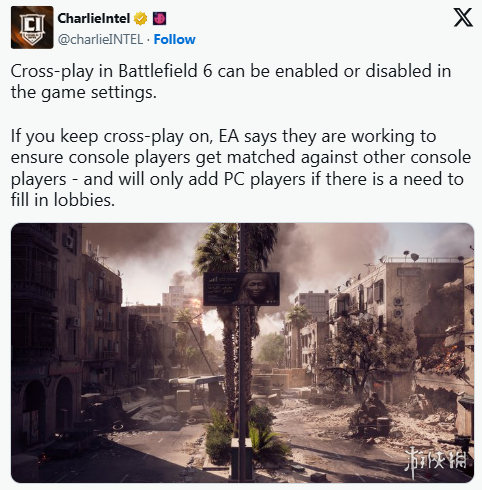 游侠早报：《战地6》跨平台对战可开关！《安魂曲》确认亮相科隆展(图1)