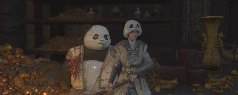 《明末：渊虚之羽》熊猫商人和隐藏宝库位置介绍