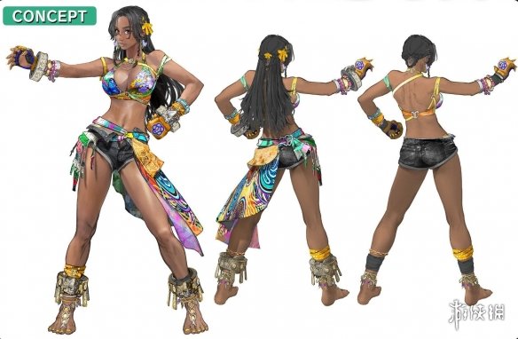 《铁拳8》全新角色“Miary Zo”公开：黑皮性感辣妹！(图6)