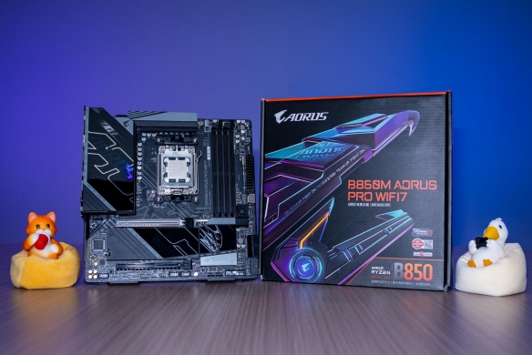 AM5平台性价比新标杆：技嘉B850M电竞雕驯服9950X(图1)