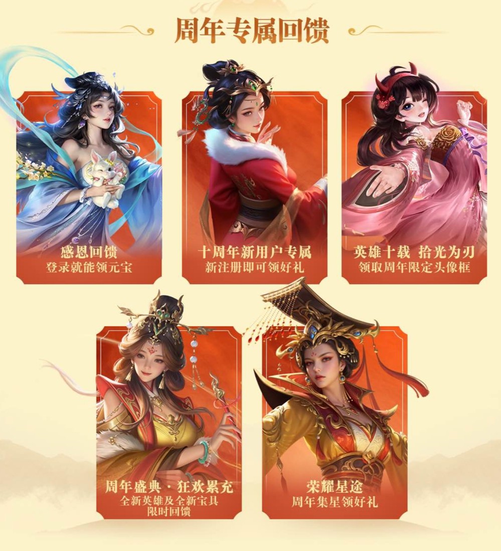 《英雄杀》手游十周年“杀疯了”！庆典版本超多福利来了！