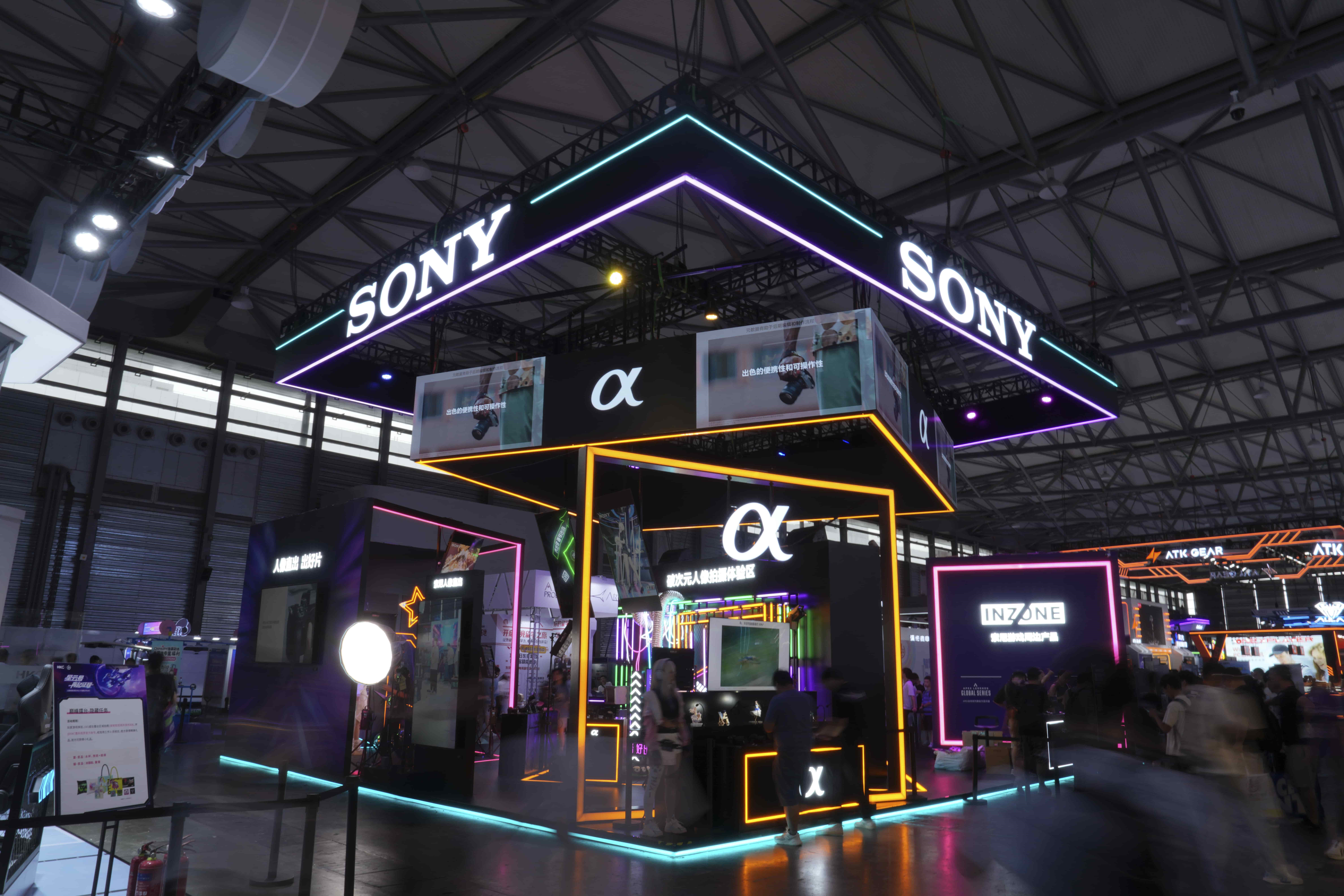 索尼亮相2025 China Joy，影像电竞双线布局打造沉浸体验