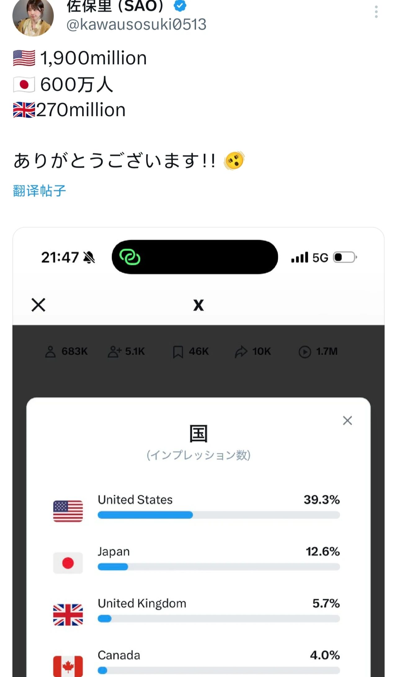 日本制服妹子让欧美网友集体性压抑，但半天就塌房了！(图4)