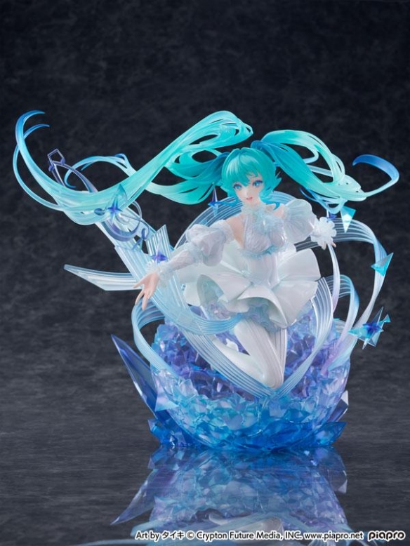 初音未来Crystal Dress Ver.模型 预计2026年9月发售(图1)