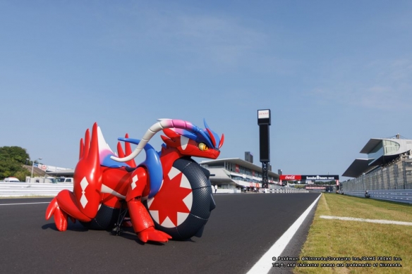 实体化坐骑宝可梦Honda故勒摩托车顿首次亮相铃鹿8耐(图1)