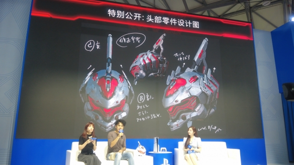 不是，真有游戏制作人穿机甲上台演出？(图3)