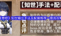 《辉烬》知世输出手法及配装推荐一图流攻略