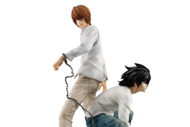 MegaHouse推出《死亡笔记》夜神月&L手铐套组手办