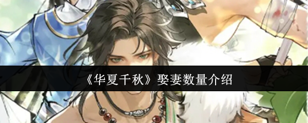 《华夏千秋》娶妻数量介绍