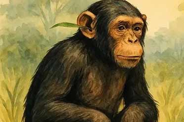 黑猩猩为什么把一根草插进自己肛门里？答案令人意外