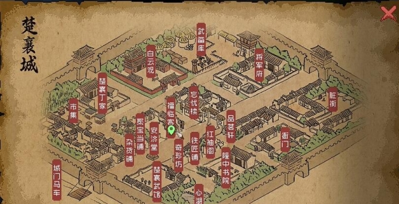 大侠立志传绛紫烟位置介绍1