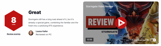 《风暴之门》获IGN评分8分：经典创新融合的RTS佳作(图1)