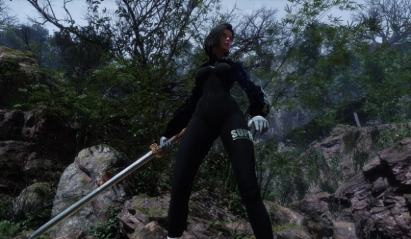 美到窒息！《明末》顶级清凉战衣4K版MOD，每一处布料都充满灵魂(图6)