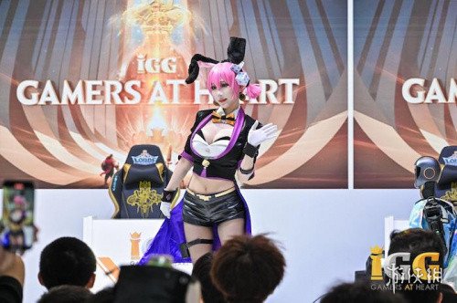 韩国人气Coser闪耀展区，会玩梗的IGG承包了2025ChinaJoy玩家的所有尖叫(图9)