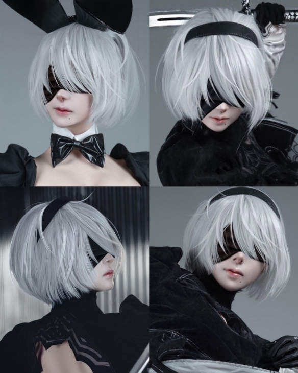 这下分不清现实了！日本Coser完美复刻《尼尔》2B (图8)