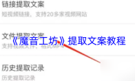 《魔音工坊》提取文案教程