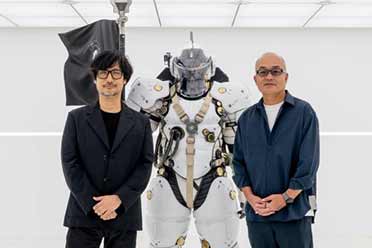 索尼CEO十时裕树到访小岛工作室 与小岛秀夫亲密同框