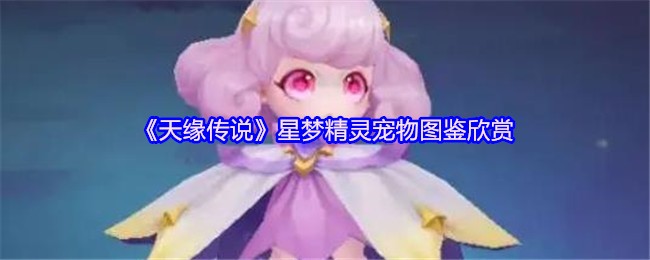 《天缘传说》星梦精灵宠物图鉴欣赏(图1)