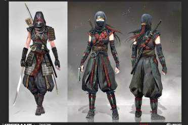 好身材藏不住!《刺客信条影》持枪女忍者性感废案曝光