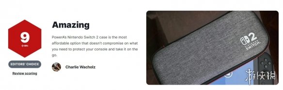 这也能打分？！IGN评PowerA的Switch2便携包：9分！(图1)