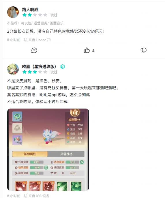 像素级复刻争议背后：《灵兽大冒险》公测遇冷，《长安幻想》为何仍是玩家首选？(图12)