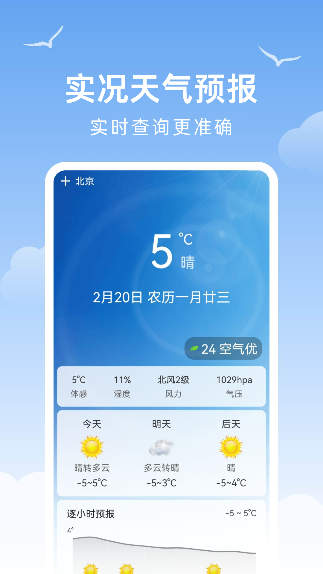 
天气预报精准报app