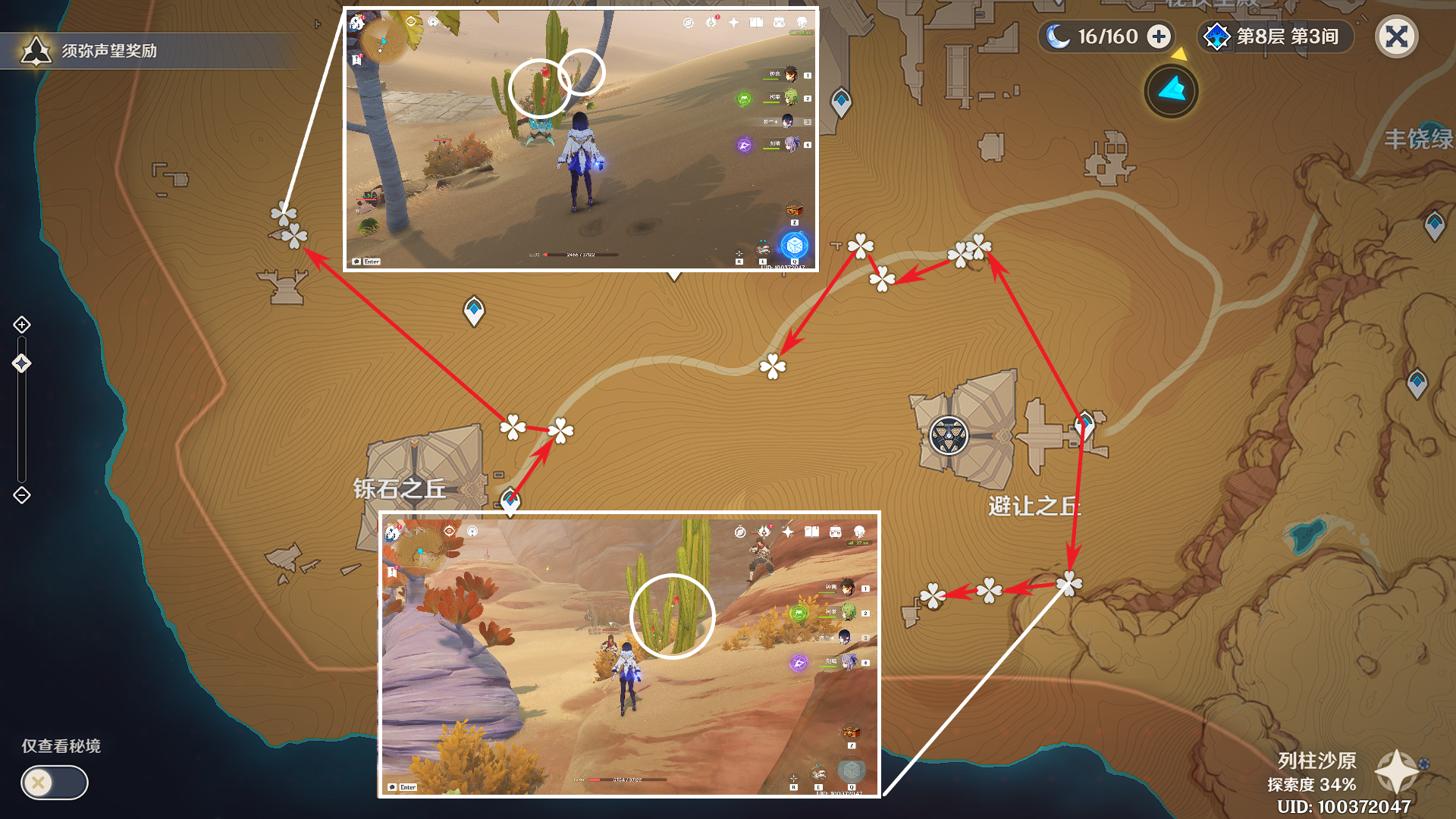 原神赤念果收集路线(图4)