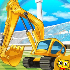 真实挖掘机修理店