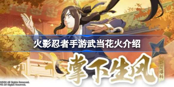火影忍者手游武当花火介绍 火影忍者手游武当花火技能怎么样(图1)