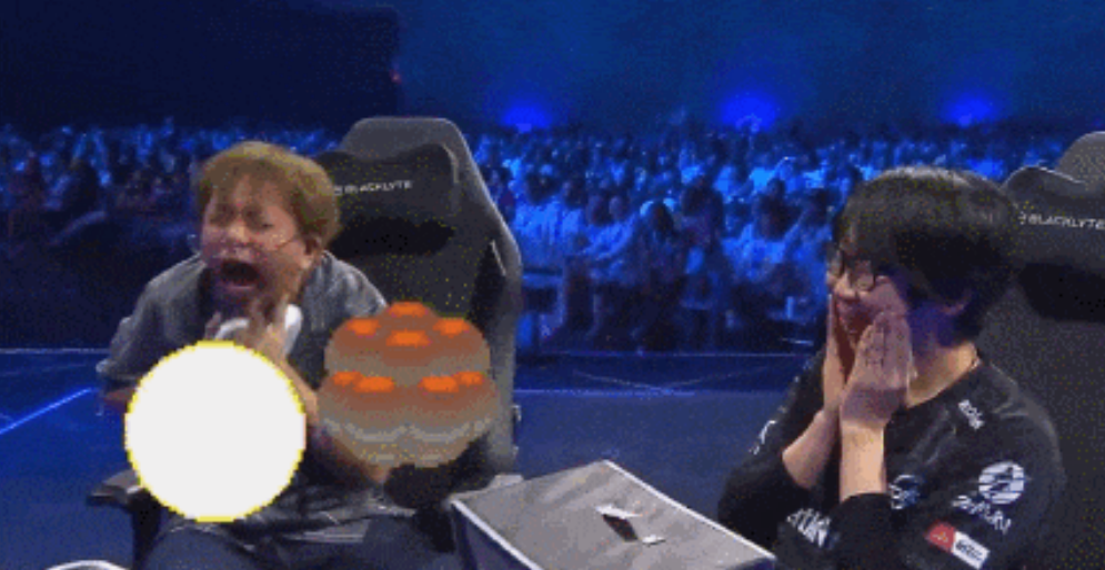 输掉比赛秒变张口闭眼男，bro的战败cg可太有张力了！(图12)