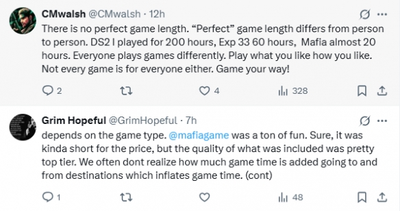 越长越好？外网热议：你认为最完美的游戏时长是多久(图4)