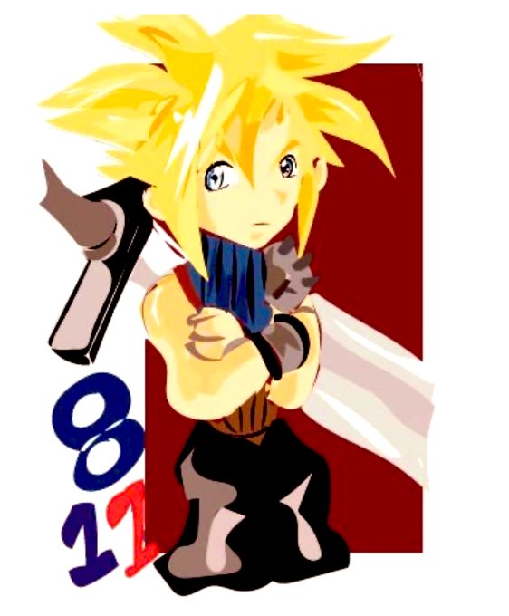 《最终幻想7》克劳德生日快乐！粉丝晒出自制贺图庆祝(图9)